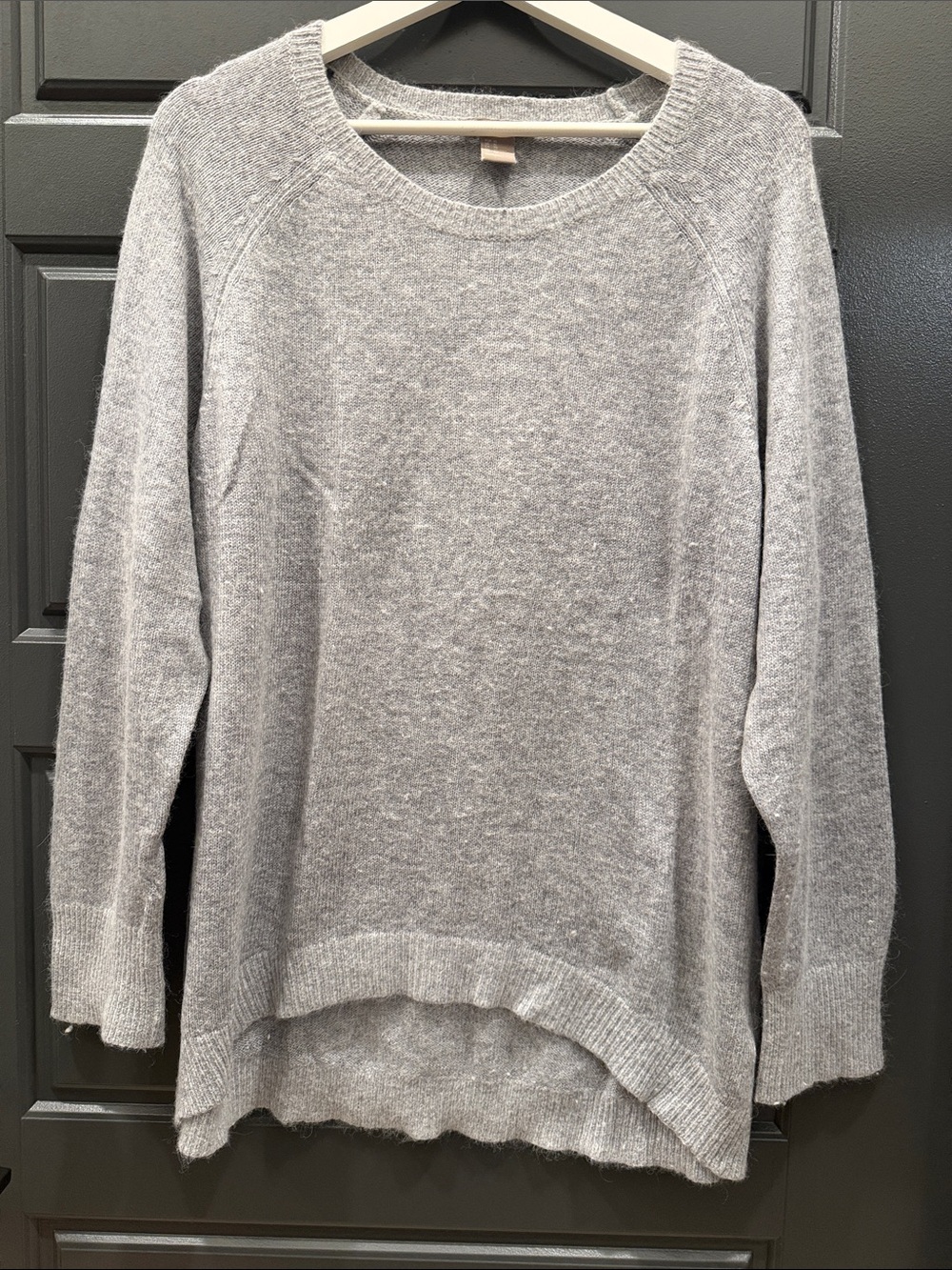 H&M Wool Cozy Grey Women's Knit Sweater